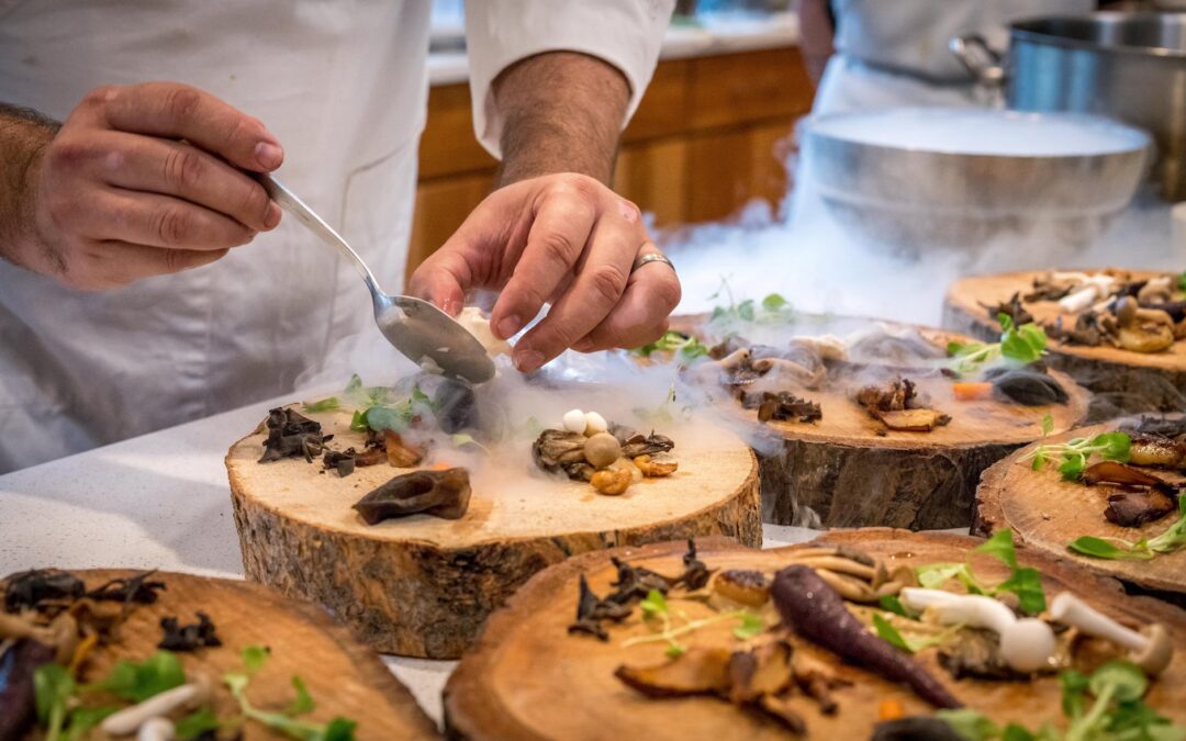 A chef’s vibrant life.